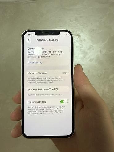 iphone kreditle: IPhone 12, 128 GB, Ağ, Face ID — 6