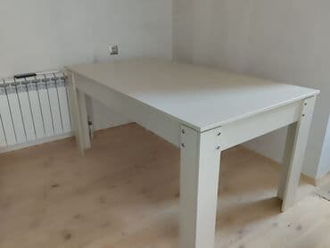 kontakt home metbex stolu: Qonaq masası, İşlənmiş, Açılmayan, Dördbucaq masa — 5