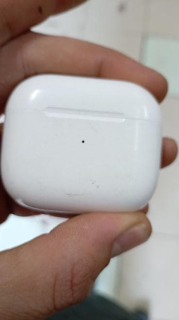 apple qulaqcıq: Tam simsiz qulaqlıq dəsti və şarj qutusu - Rəng: ağ - Dizayn: qısa — 1