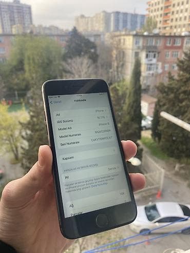 telfolar: IPhone 8, 64 GB, Qara, Barmaq izi — 9