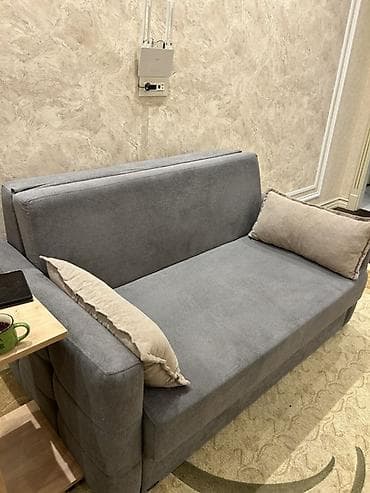 antik divan: Mini-divan, İşlənmiş, Açılan, Bazalı, Vеlur parça, Ödənişli çatdırılma — 3