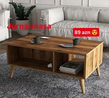 столы из натурального дерева: Dördbucaq masa, Açılmayan, Təkərsiz, Taxta, Zəmanətsiz — 1