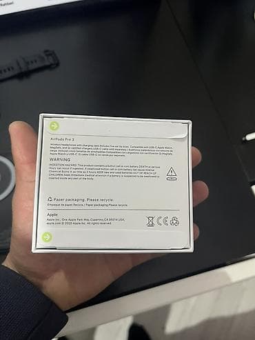 m3 pro: Yeni Simsiz (Bluetooth) Qulaqcıqlar, Apple, rəng - Ağ — 1