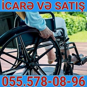 eliller ucun arabalar: Məhsul/Xidmət: Manual əlil arabası – icarə və satış Təsvir: - Rahat — 1