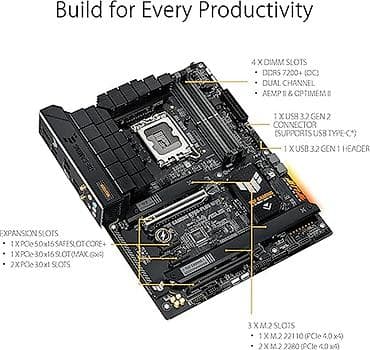 usb modem: Asus Tuf B760-Plus DDR5 Wifi Niyə ASUS TUF GAMING B760-PLUS WIFI — 5