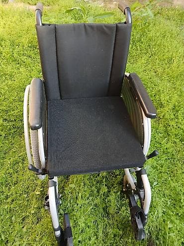 əl arabasi: Yüngül və rahat əlil arabası - Material: möhkəm alüminium çərçivə — 1