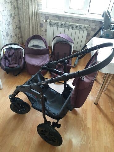 ekiz uşaq arabası: Çoox Tecili usaq arabasi satiram! Verdi firmasinin di. Happy baby -den — 6