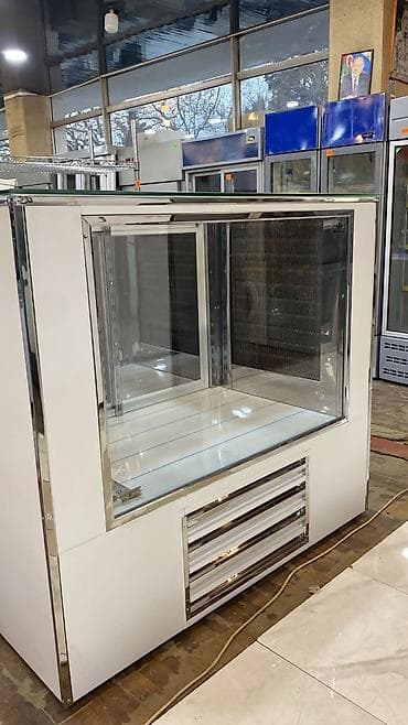 meyvə vitrini: Kabab vitrin – şüşəli sərgiləmə kabineti - Məhsul növü: kompressorla — 1
