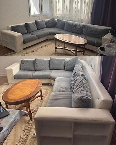 Divan satılır – 300₼ - Künc divan, açılır bazalı model - Ölçülər: 3.20