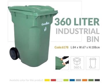 Tullantı qabları: Tullanti qabi zibil qabi goodbin 20 l 40 l 50 l 60 l 100 l 120 l 240 — 21