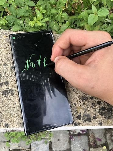 Elektronika: Samsung Galaxy Note 20 Ultra, 256 GB, rəng - Qara, Barmaq izi — 4