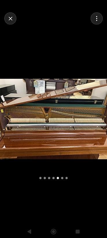 Musiqi alətləri: Zimmermann akustik pianino – Alman istehsalı (DDR). - Marka/model — 2