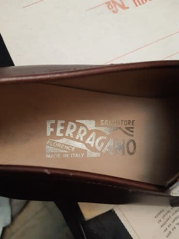 бежевые мужские мокасины: Мужские туфли итальянский бренд SALVATORE FERRAGAMO FLORENS — 2