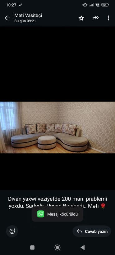 Künc divan lalafo.az -da Künc divan