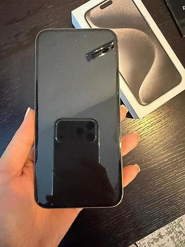 iphone 12 pro max qiyməti: IPhone 15 Pro Max, 256 GB, Natural Titanium, Sənədlərlə — 4