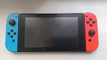 Nintendo Switch (neon mavi/qırmızı Joy‑Con) - Model: Nintendo Switch — 10