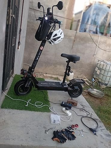 manitoru: FaSTer RS7 elektrik skuter Texniki xüsusiyyətlər və təchizat: - Güclü — 5