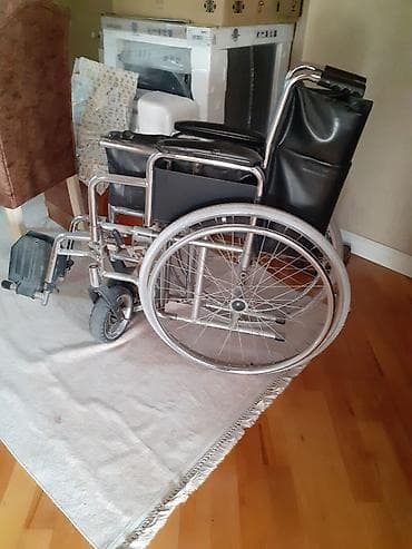 Инвалидные коляски: Təkərli əlil arabası - Qatlana bilən konstruksiya – saxlanması və — 1