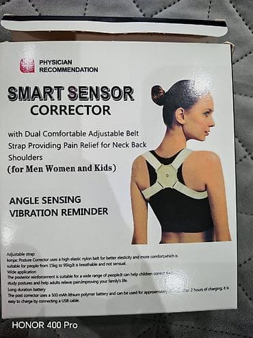 bel eyriliyi ucun korset: SMART SENSOR Postur Korrektoru - Ağıllı açı sensoru və vibrasiya — 2
