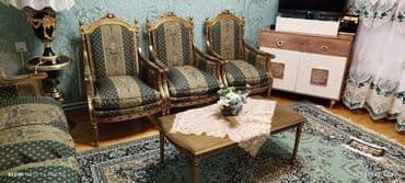 Divan və kreslo əl işi İran istehsalı təbii agacdan. kreslo 1ədəd+ lalafo.az -da Divan və kreslo əl işi İran istehsalı təbii agacdan. kreslo 1ədəd+