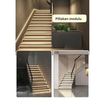 беспроводные светильники на кухню: Pilləkən işıqları üçün sensorlu blok. Anbardan birbaşa online satış — 2