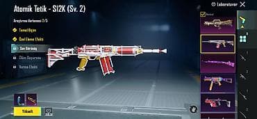 Наручные часы: PUBG Mobile hesabında Laboratoriya səviyyəli nadir skinlər toplusu - — 3