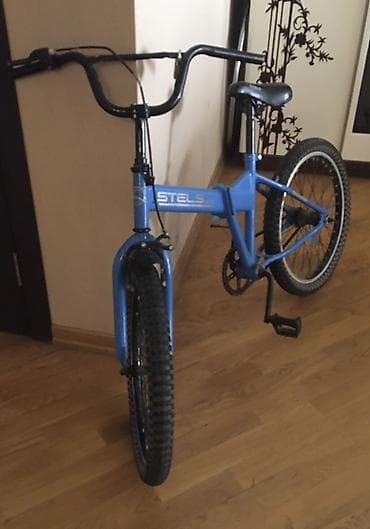mini velosiped: STELS uşaq/yeniyetmə velosipedi - Rəng: mavi - Çərçivə: STELS — 1