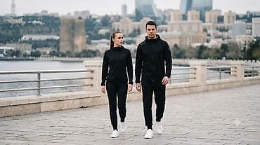 luc saatı: İdman dəsti, 3XL, rəng - Qara — 6