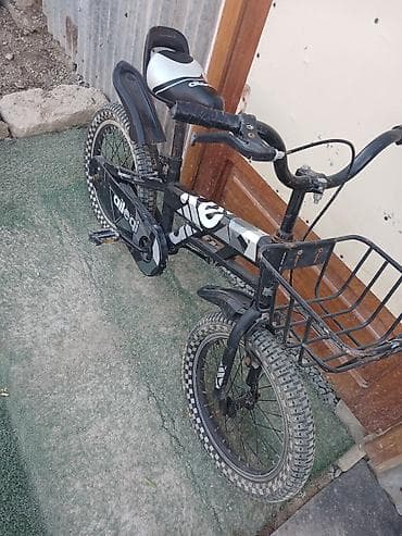 matorlu velospet: İşlənmiş İki təkərli Uşaq velosipedi 16", sürətlərin sayı: 1, Ödənişli çatdırılma — 8