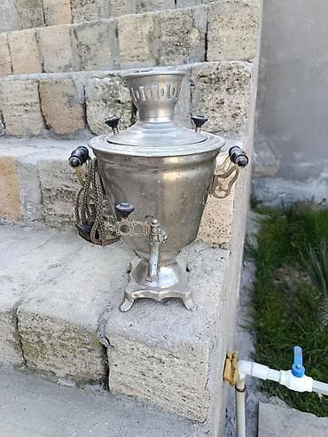 simovar: İşlənmiş Elektrik Samovar, 3 l, Ünvandan götürmə — 2