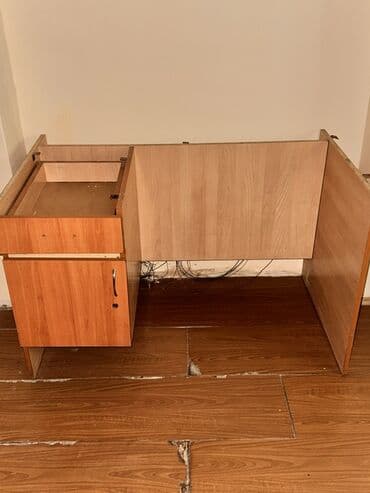 İnformatika: Mətbəx üçün modullar – laminat örtüklü, açıq qəhvəyi/taxta fakturalı — 2