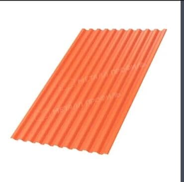 işlənmiş dəmir listlər: Fərqli rənglərdə metal kirəmit təklif olunur. Bu kirəmitlər dam örtüyü — 18