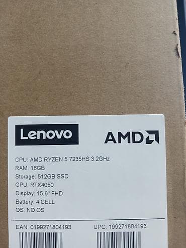 predator notebook: Yeni Lenovo LOQ, 15.6 ", Intel Core i5, 512 GB, Ünvandan götürmə — 2
