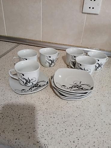 fırst class cay: Çay dəsti, rəng - Ağ — 2