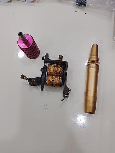 manken baş: Peşəkar tatu avadanlıqları dəsti Tam işlək studiya üçün lazım olan — 2