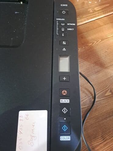 printerlər satisi: Canon g3410 təcili satılır vatspaa yazarsiz rəngi birdefe dəyişilib az — 4