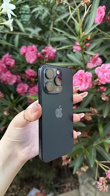 iphone 12 gence: IPhone 15 Pro, 128 GB, Blue Titanium, Zəmanət — 5