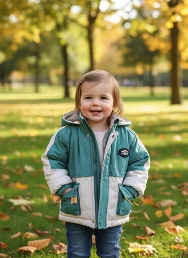 qar qiz paltari: Pencək, Uniseks, 1 - 2 yaş — 1