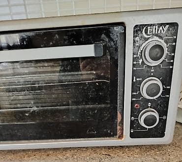 TV və video: Duxovka Elektrik, rəng - Boz, Ayrıca dayanan, İşlənmiş — 3