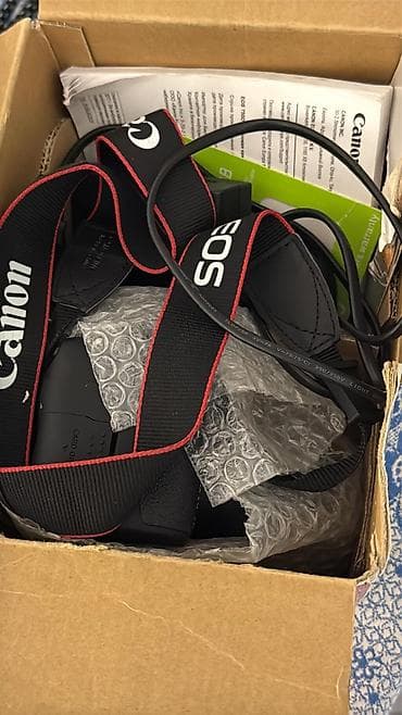 canon mark ii: Canon EOS 750D DSLR fotoaparat + EF-S 18-55mm IS STM obyektiv,yeni — 3