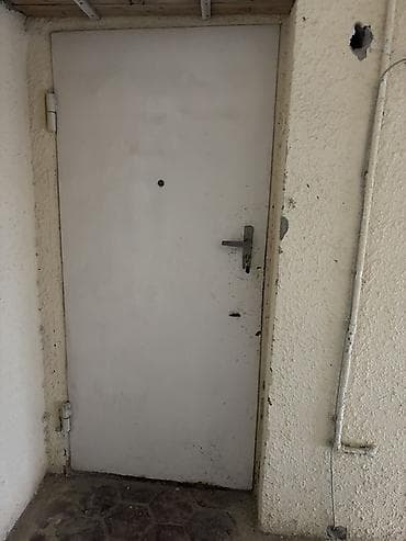 Metall giriş qapısı (dəmir qapı) ölçü 205x95 sm şvellerdən yığılb