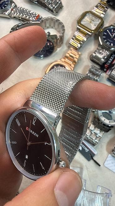 Qol saatı, Curren, rəng - Gümüşü