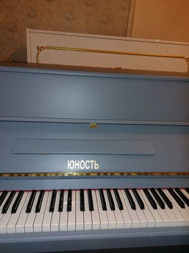 пианино юность: Pianino ЮНОСТЬ Rusiya stehsalı. İdeal vəziyyədə. Cadrılma və köklənmə — 2