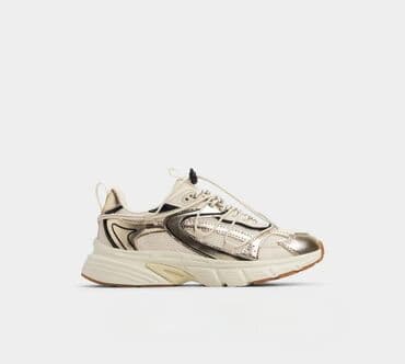 женские кеды vans authentic: ALDO brendi qadın krosovkaları – metalik detallı, qalın altlı trend — 2