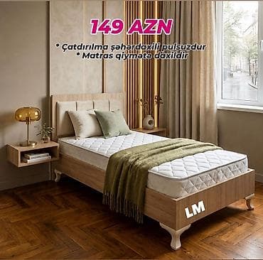 *Tək çarpayı+matras🎁* _*SİFARİŞLƏ VƏ YENİ*_ *Qiymət at lalafo.az *Tək çarpayı+matras🎁* _*SİFARİŞLƏ VƏ YENİ*_ *Qiymət