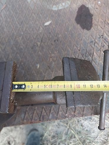 mengene satilir: Sənaye tipli məngənə (sıxacaq) - Material: tökmə dəmir, ağır və — 3