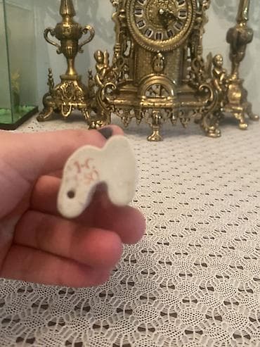 uşaq royalı: Fiqur, Keramika, rəng - Ağ — 2