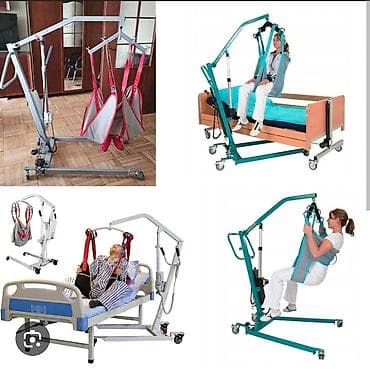 Tibbi avadanlıq: Yataq xesteleri ve eliller ucun qaldirici kran.matorludur.pultnan — 1