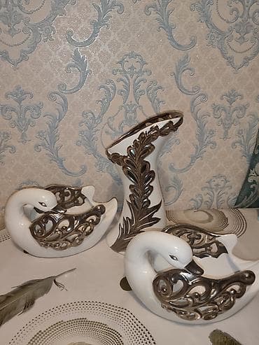 Фигура, Керамика, цвет - Белый