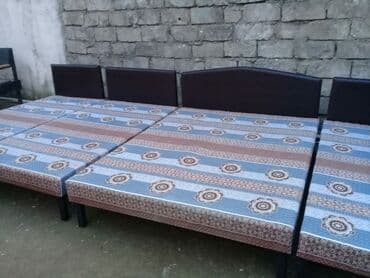 Çarpayılar Təzə 1 nəfərlik 60 manat 2 nəfərıik 110 manat Kefiyətinə